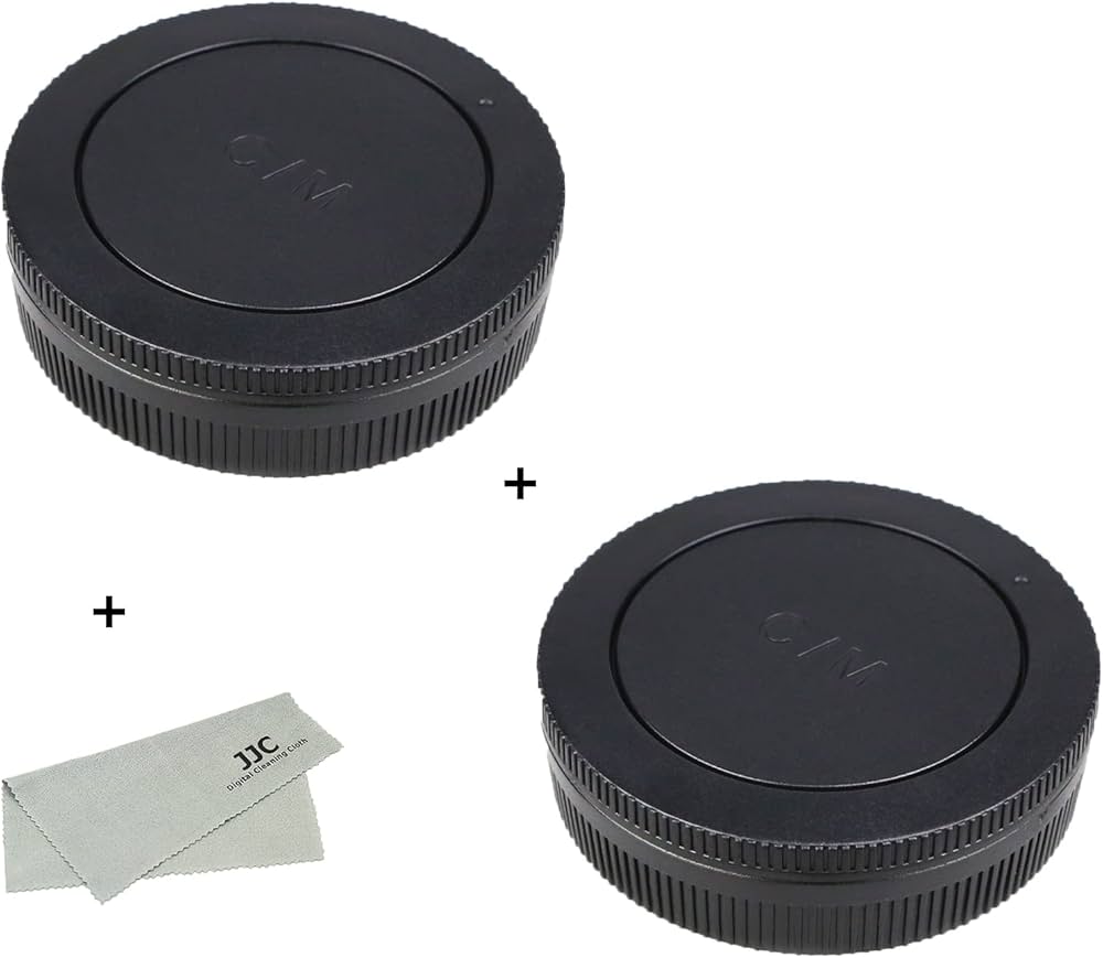 Amazon | 2組入 JJC Canon EF-M マウント リアレンズキャップ + ボディ