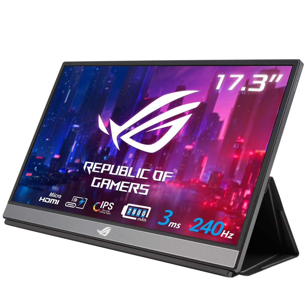 Amazon.co.jp: ASUS ポータブルゲーミングモニター ROG Strix XG17AHPE