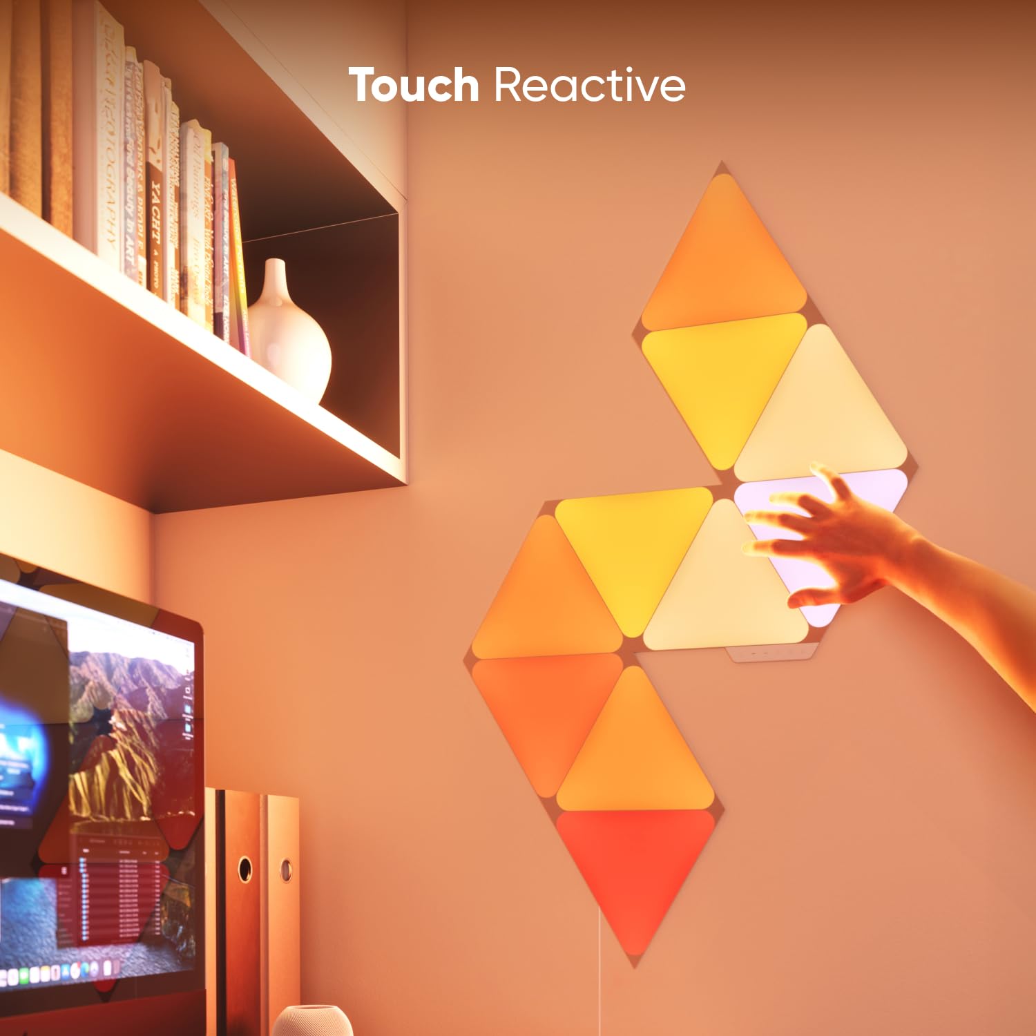 Nanoleaf Shapes LED Lights for Wall, WiFi Smart Home Wall Panel