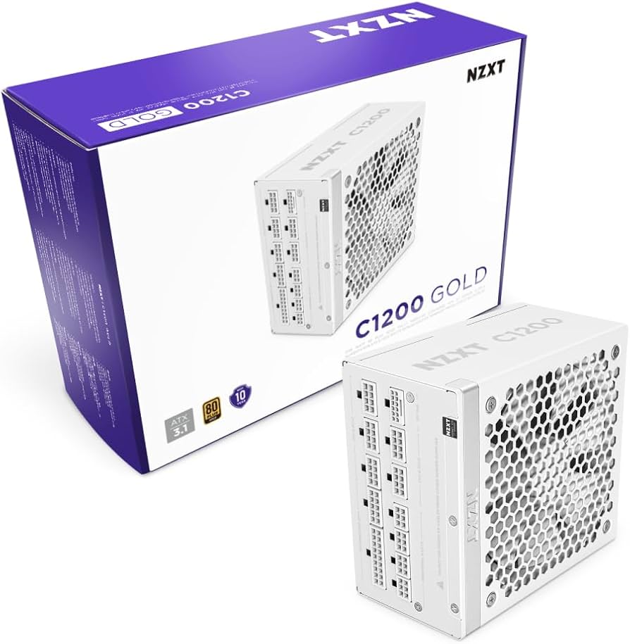 Amazon.com: NZXT C1200 Gold ATX 3.1 - Fully Modular Low-Noise PC