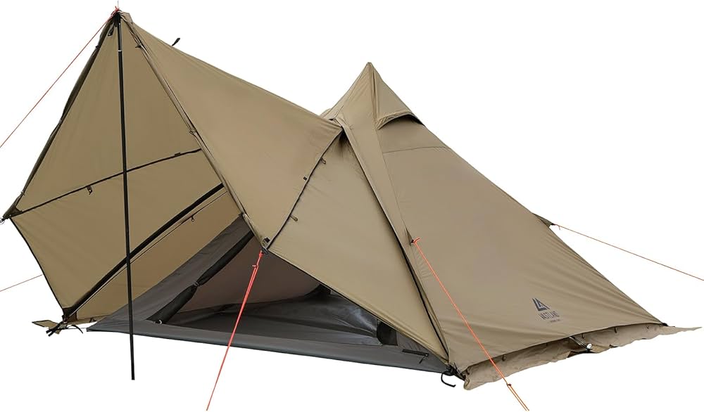 Amazon.co.jp: ヴァストランド VASTLAND ワンポールテント Sサイズ 2人