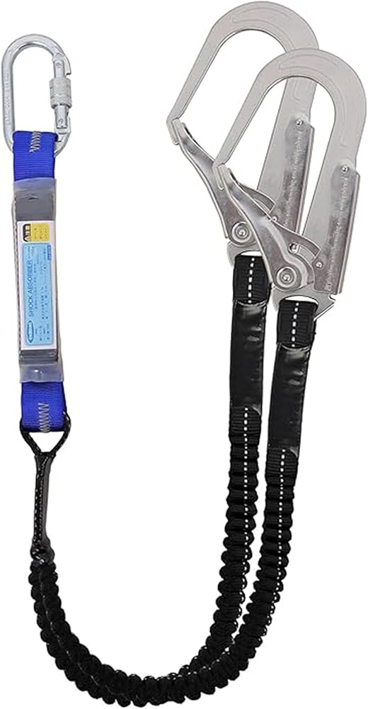 Amazon.co.jp: [OVZEXAO] ランヤード 安全帯 2丁掛け フルハーネス用