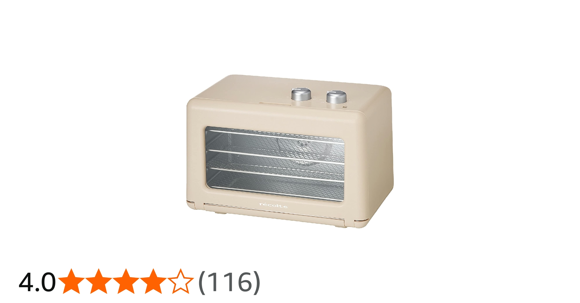 Amazon.co.jp: レコルト フードドライヤー RFD-1(W) クリームホワイト