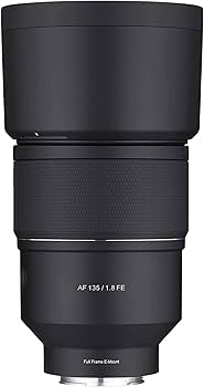 Amazon.com : Samyang 135mm F1.8 Full Frame Telephoto Lens for Sony