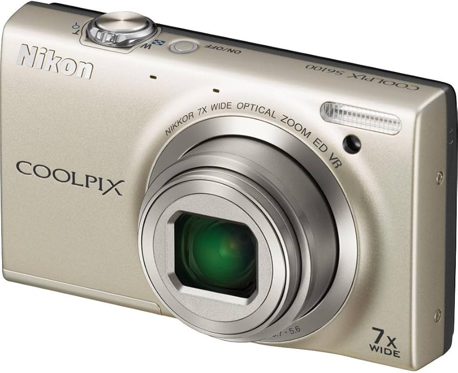 Amazon Canada: Nikon COOLPIX S6100 16 MP Digital Camera with 7x