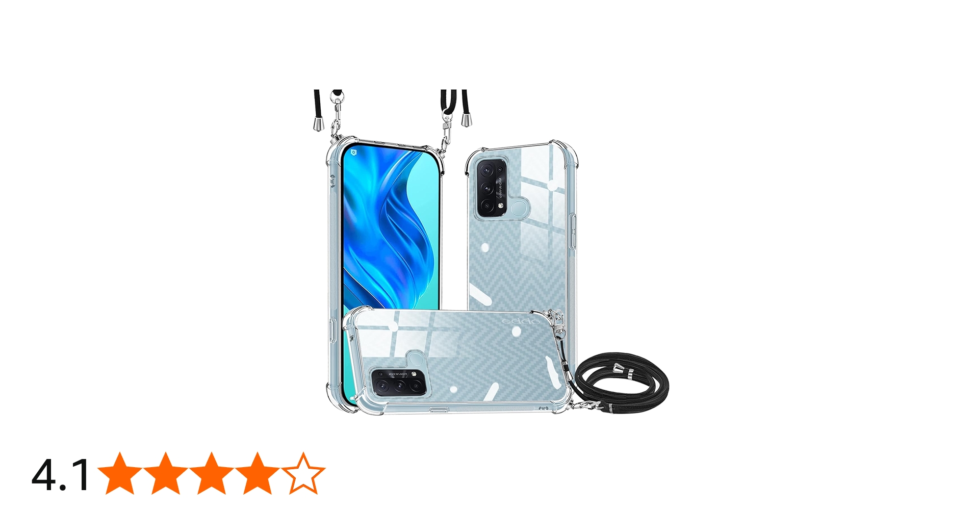 Amazon.co.jp: OPPO Reno5 A ケース クリア ショルダー 新型韓国