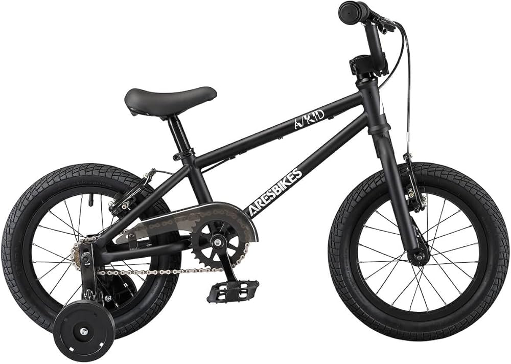 Amazon.co.jp: ARESBIKES アレスバイク A/KID 14インチ Mat Black