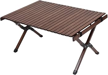 Amazon | Hilander(ハイランダー) ウッドロールトップテーブル3