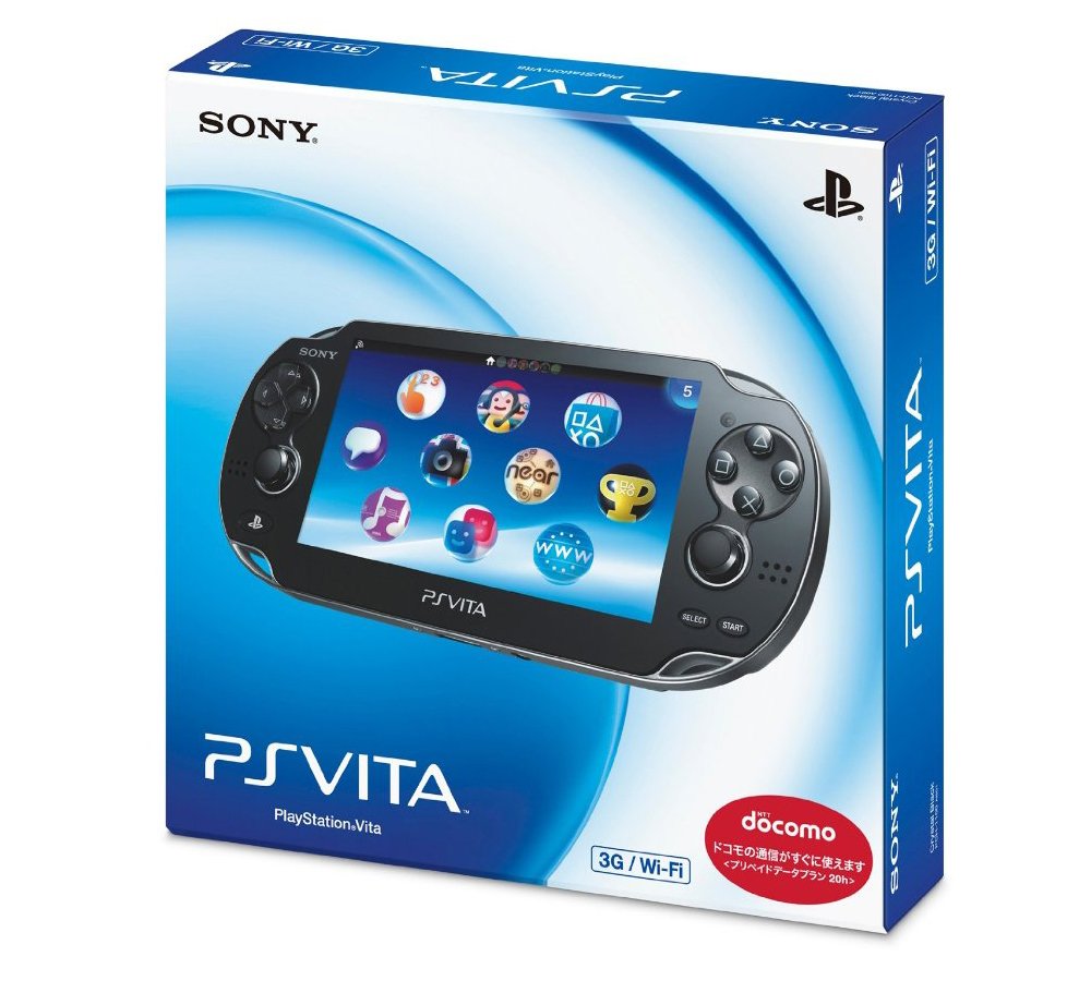 Amazon.com: Sony PlayStation Vita 3G / Wi-Fi Model Crystal Black