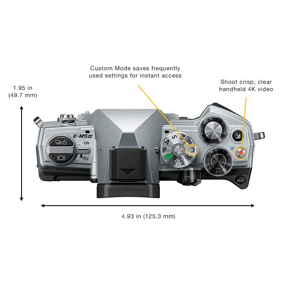 Amazon | OLYMPUS OM-D E-M5 Mark III ボディ シルバー | ミラーレス