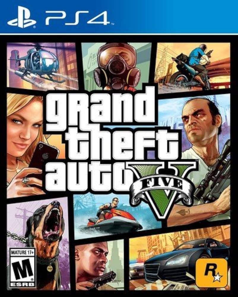 Amazon.com: Grand Theft Auto V - PlayStation 4 (Renewed) : Video Games