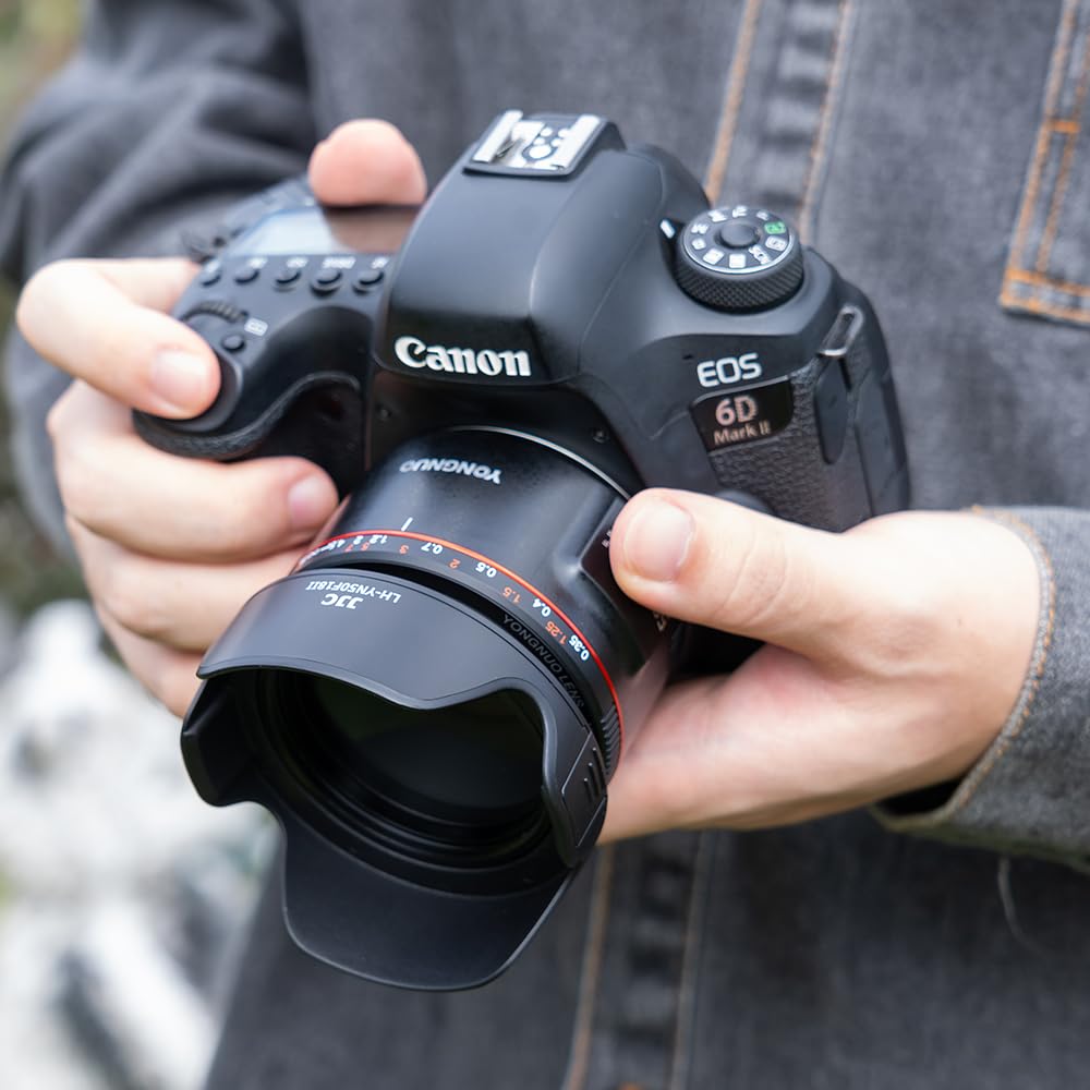 Amazon | 【可逆式 Yongnuo YN50mm f/1.8 II レンズフード】JJC