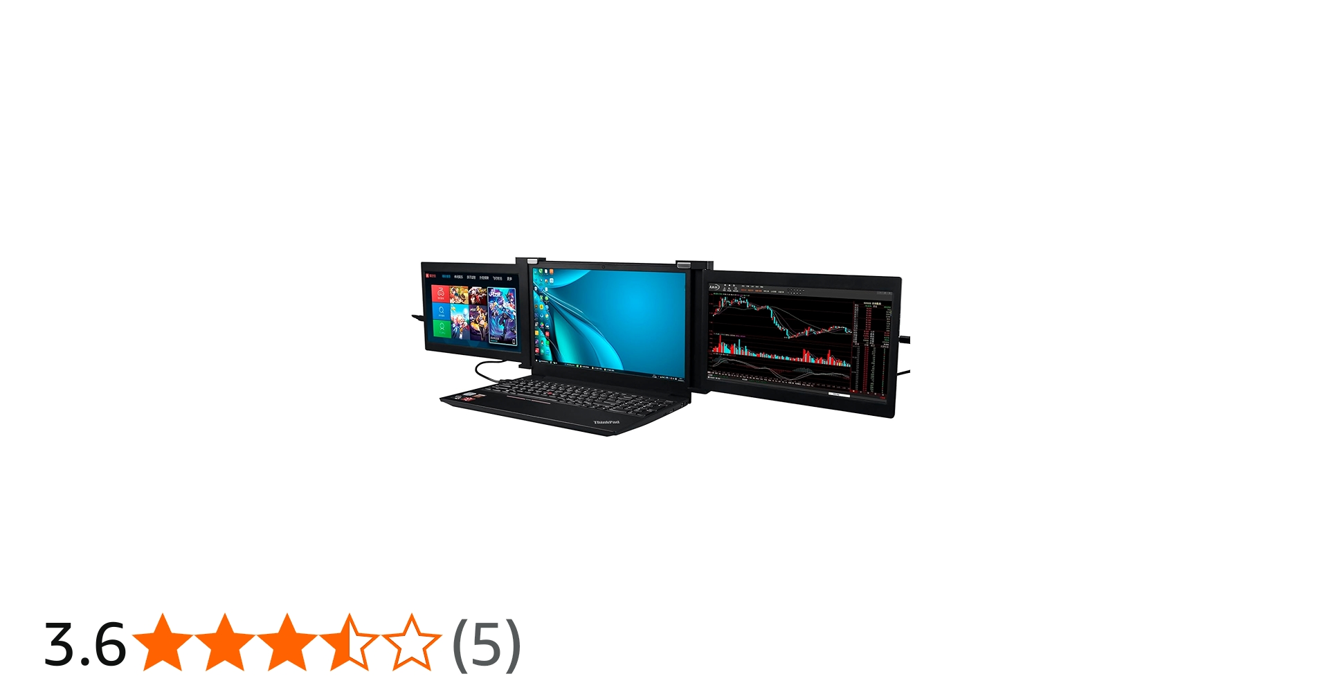 Amazon.co.jp: アペックス Aqualモバイルデュアルディスプレイ11.6