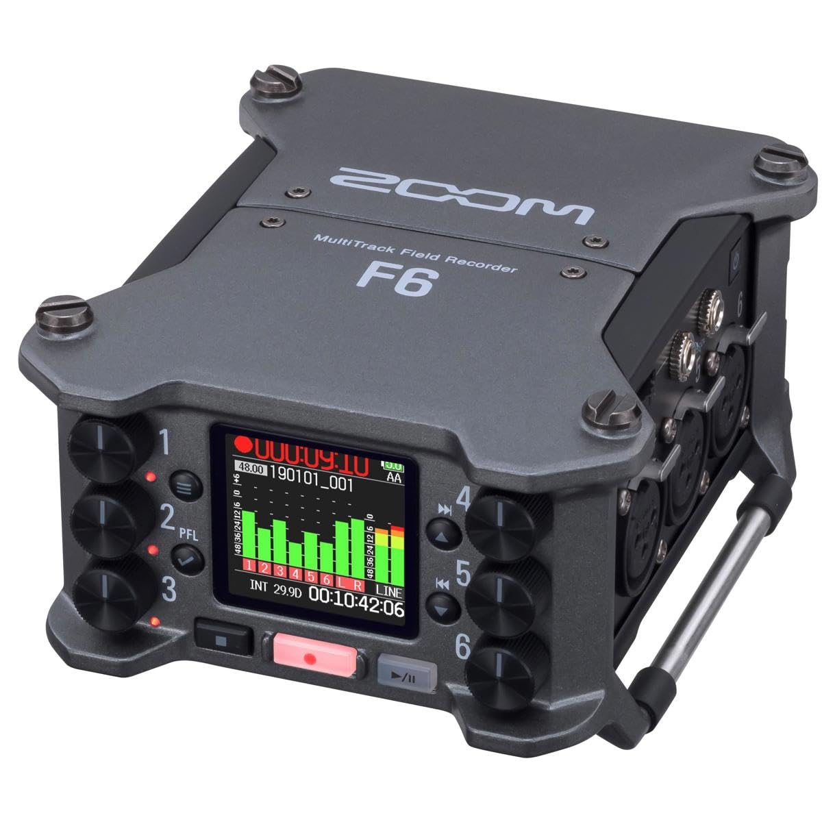 Amazon | Zoom F6 マルチトラックフィールドレコーダー - 保護ケースと