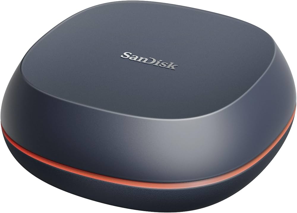 Amazon | SanDisk SSD 外付け 8TB USB 3.2 Gen 2x1 読出最大1000MB/秒