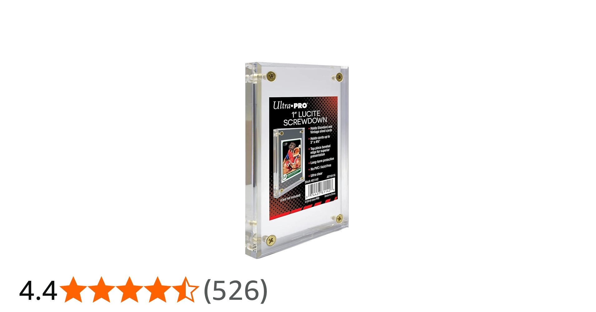 Amazon | ウルトラプロ 1インチ ルサイト・スクリューダウン | トレカ 通販