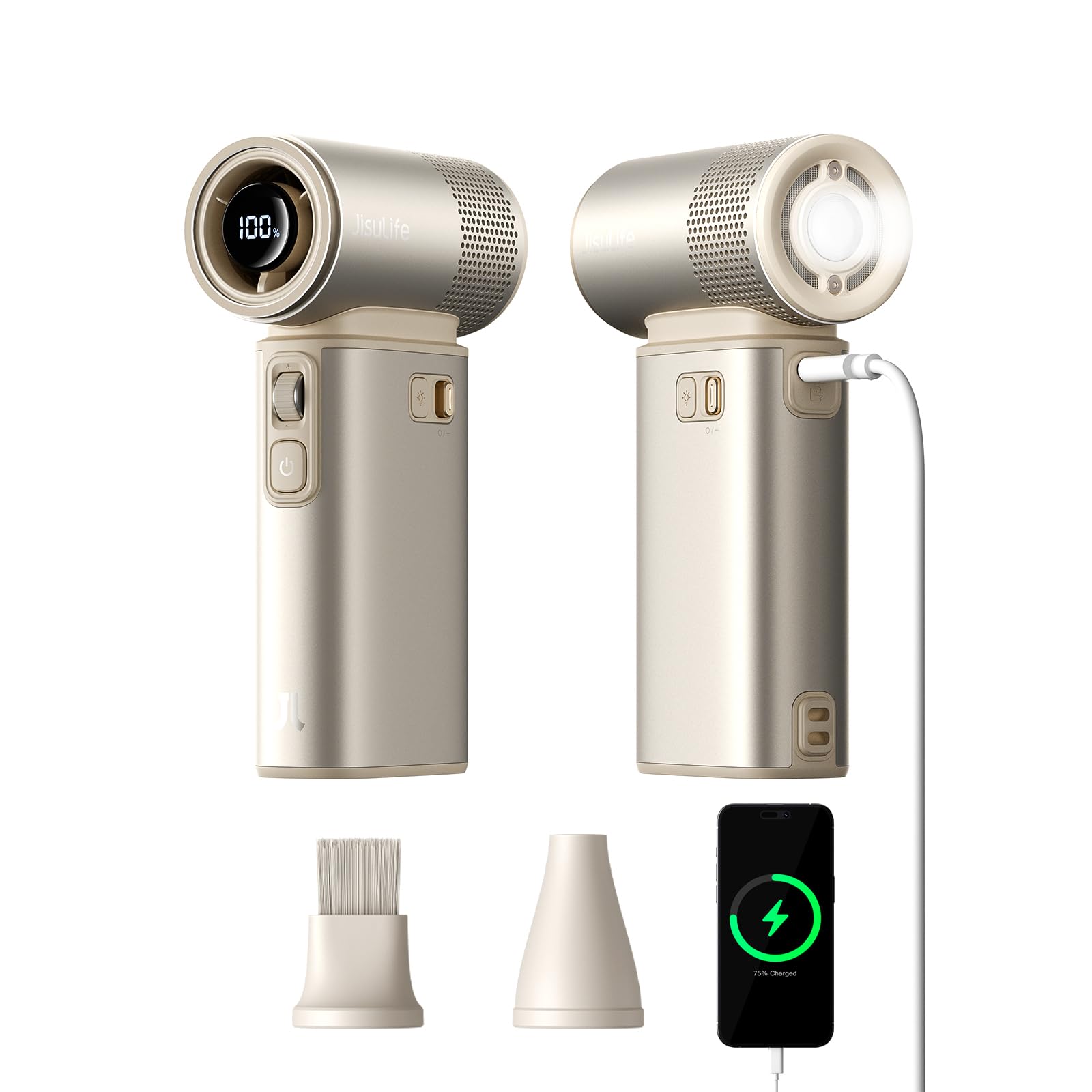 Amazon.com: JISULIFE Portable Handheld Fan Ultra2, 9000mAh Max 25