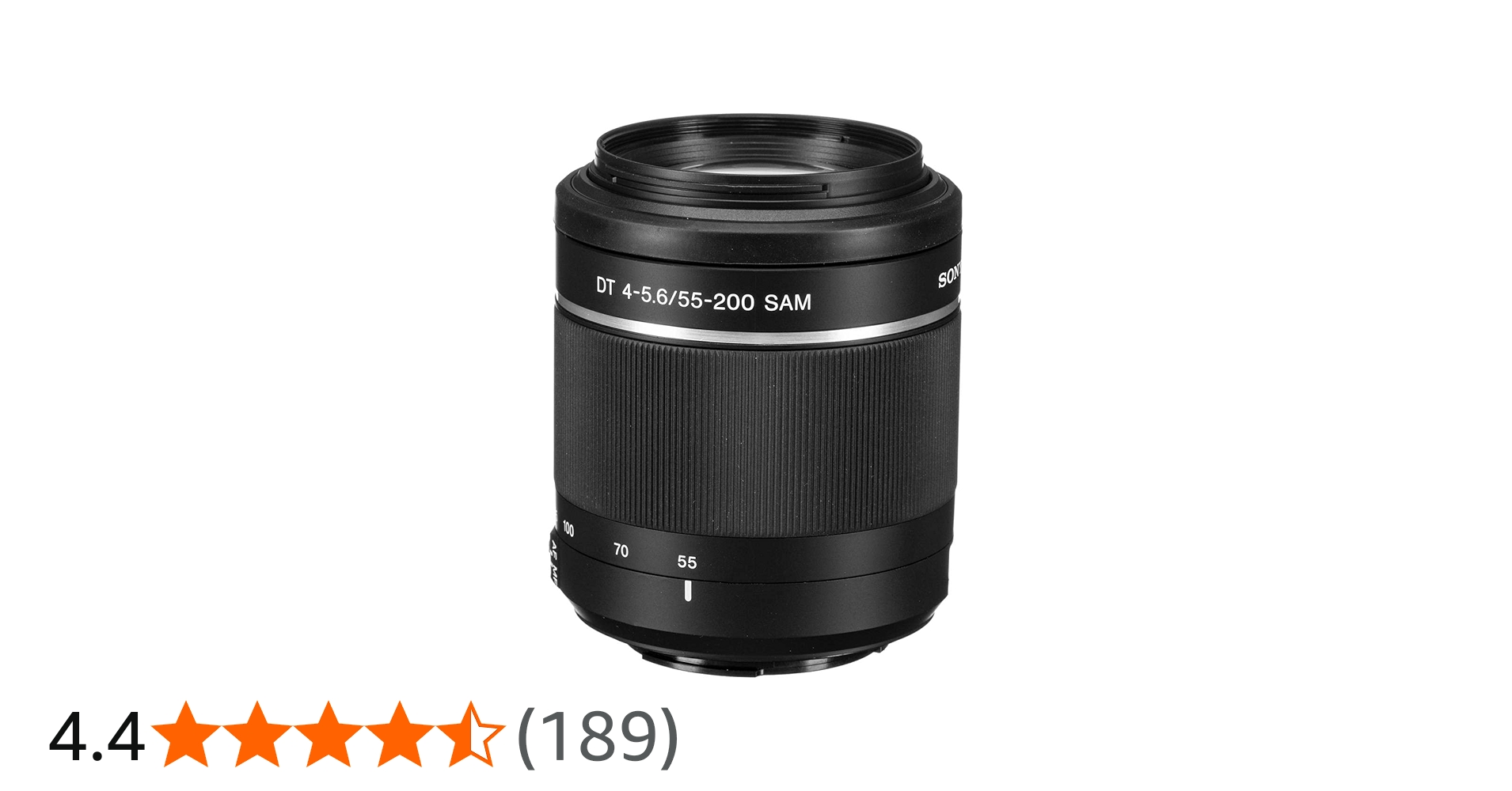 Amazon.co.jp: Sony 55-200mm f/4-5.6 SAM DT望遠ズームレンズ Sony