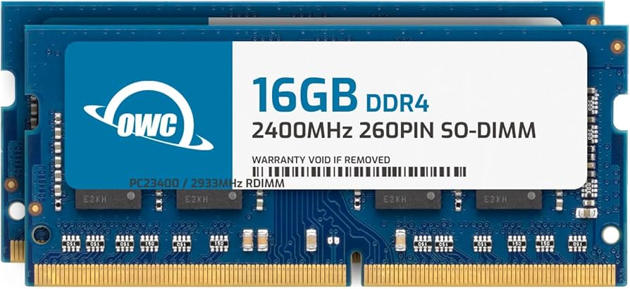Amazon.co.jp: OWC 32GB（16GB x 2）2400MHz DDR4 SO-DIMM PC4-19200
