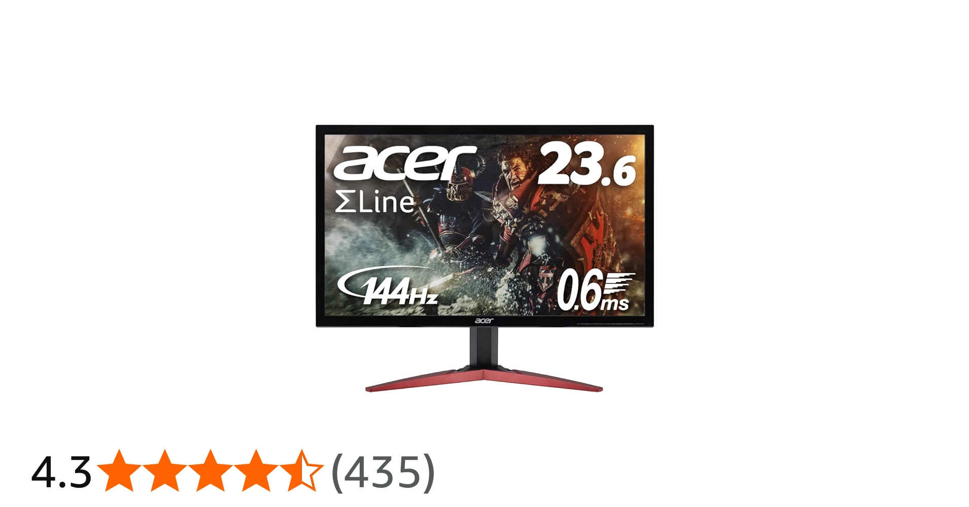 Amazon.co.jp: Acer ゲーミングモニター SigmaLine 23.6インチ