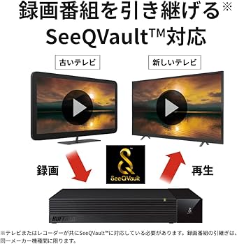 Amazon | バッファロー TV用外付けハードディスク 6TB SeeQVault