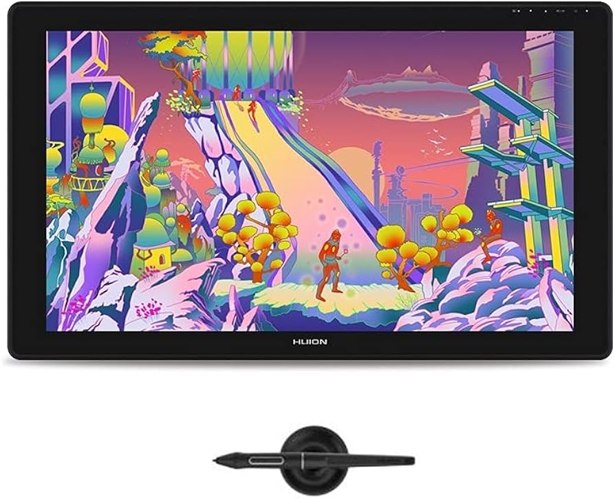 Amazon | HUION 液タブ 液晶ペンタブレット Kamvas 24 Plus 23.8インチ