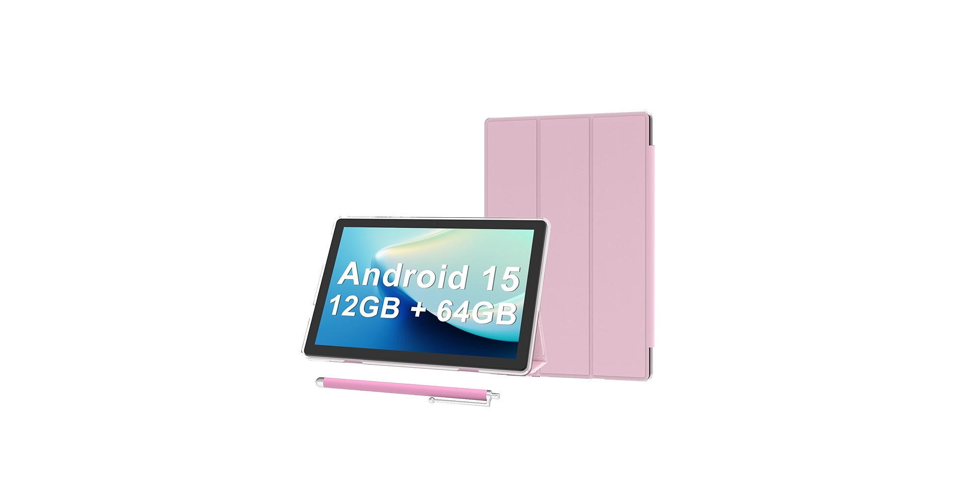 Amazon.com : Android 15 Tablet 10 inch Tablets with Case, 12GB RAM