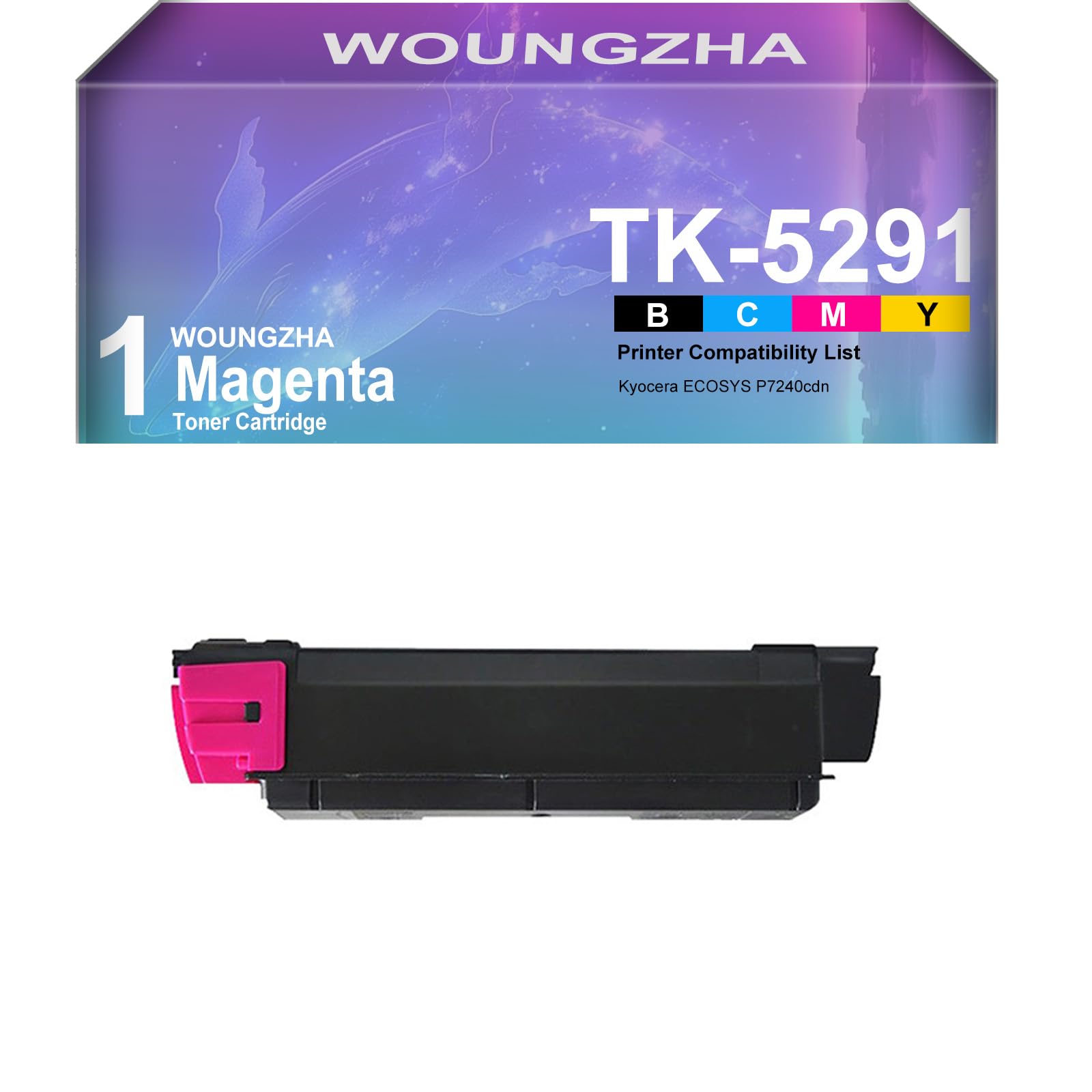 Amazon.co.jp: Woungzha 京セラ用 TK-5291 TK-5291K TK-5291C TK-5291M