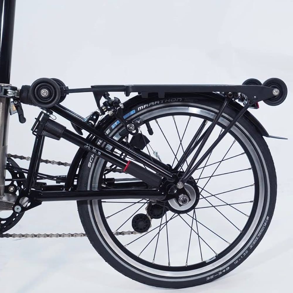 Amazon | Brompton コンプリートリアラックセット – ローラーホイール