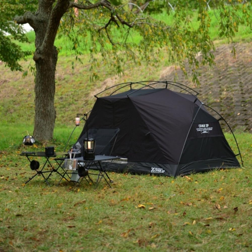 Amazon.co.jp: CAMVIL(カムビル) カニ2人用 ダブルレイヤーブラック