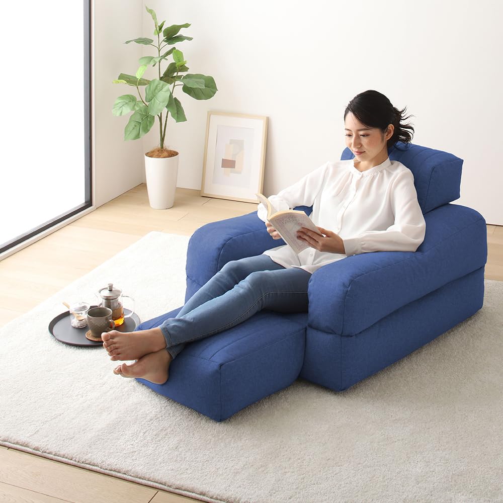 Amazon.co.jp: ソファ ひとり掛け ビーズソファ ビーズクッション 3WAY