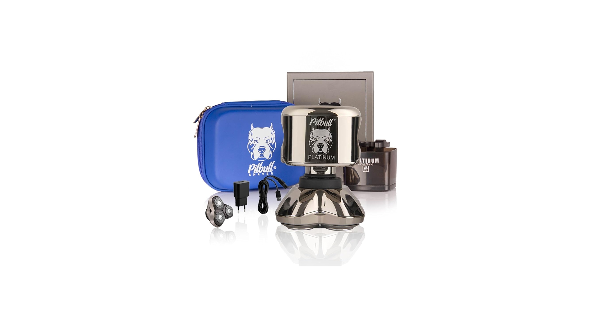 Amazon.com: Skull Shaver Pitbull Platinum PRO Head & Face Shaver