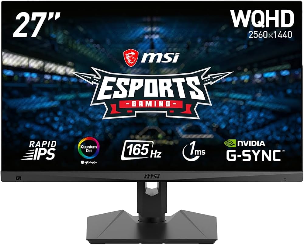Amazon.co.jp: MSI Optix MAG274QRF-QD ゲーミングモニター Rapid IPS