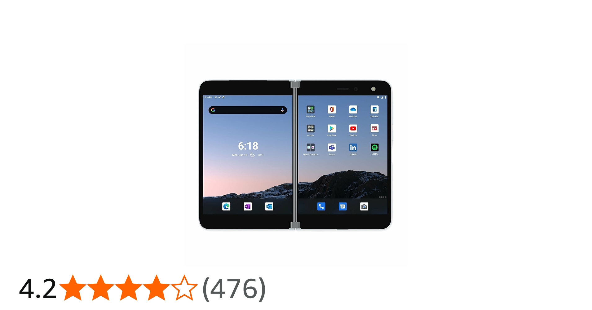 Amazon.co.jp: Microsoft Surface Duo 256GB (ロック解除) - グレイ