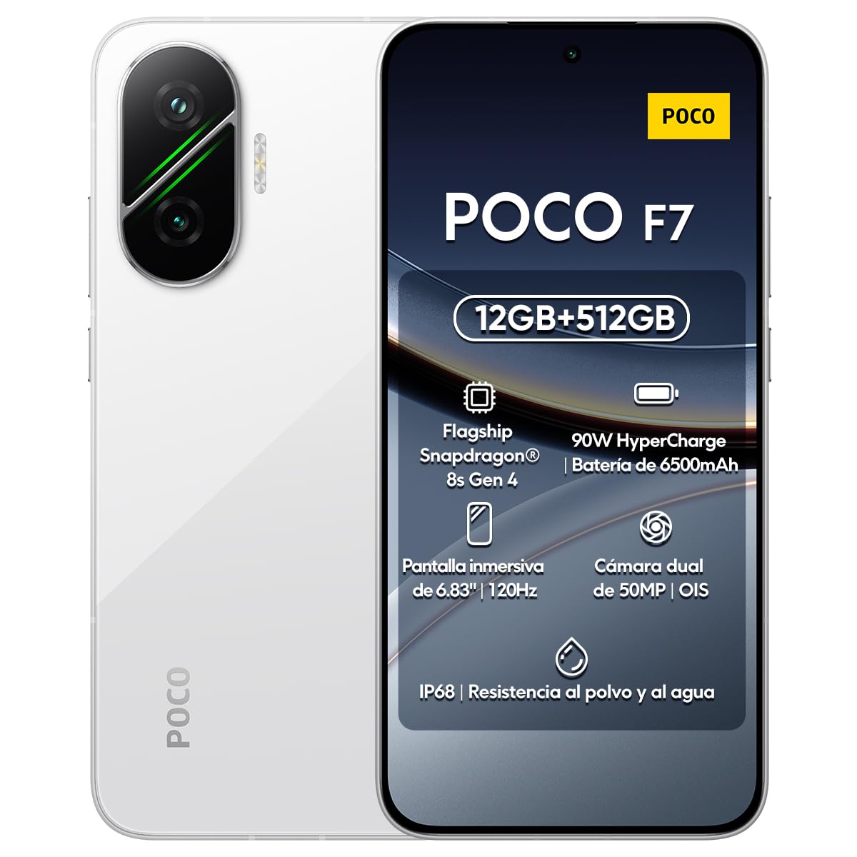 Amazon | 【SIMフリー】Xiaomi POCO F7 | 5G | 12+512 GB | グローバル