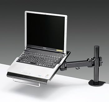 Amazon.co.jp: サンワサプライ アウトレット ノートPCアーム クランプ