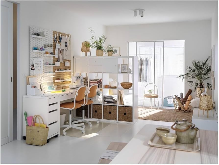 Amazon | IKEA MICKE ホワイトデスク | 机 | 文房具・オフィス用品