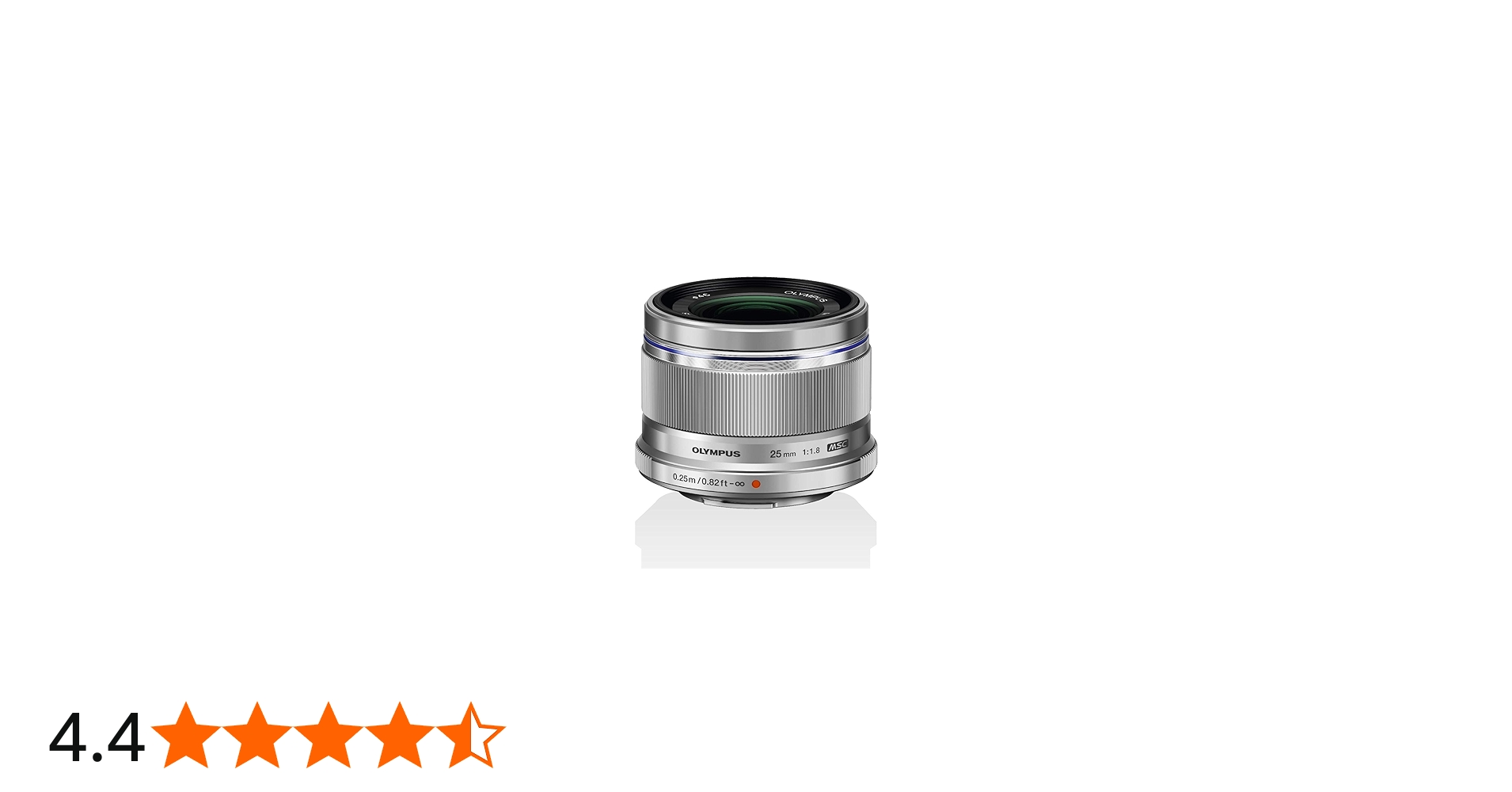 Amazon.co.jp: OLYMPUS 単焦点レンズ M.ZUIKO DIGITAL 25mm F1.8 SLV