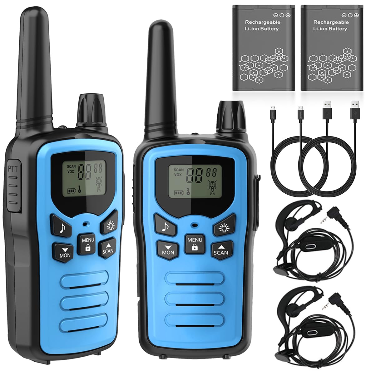 Amazon | トランシーバー 無線機 免許不要 特定小電力 充電式 簡単操作