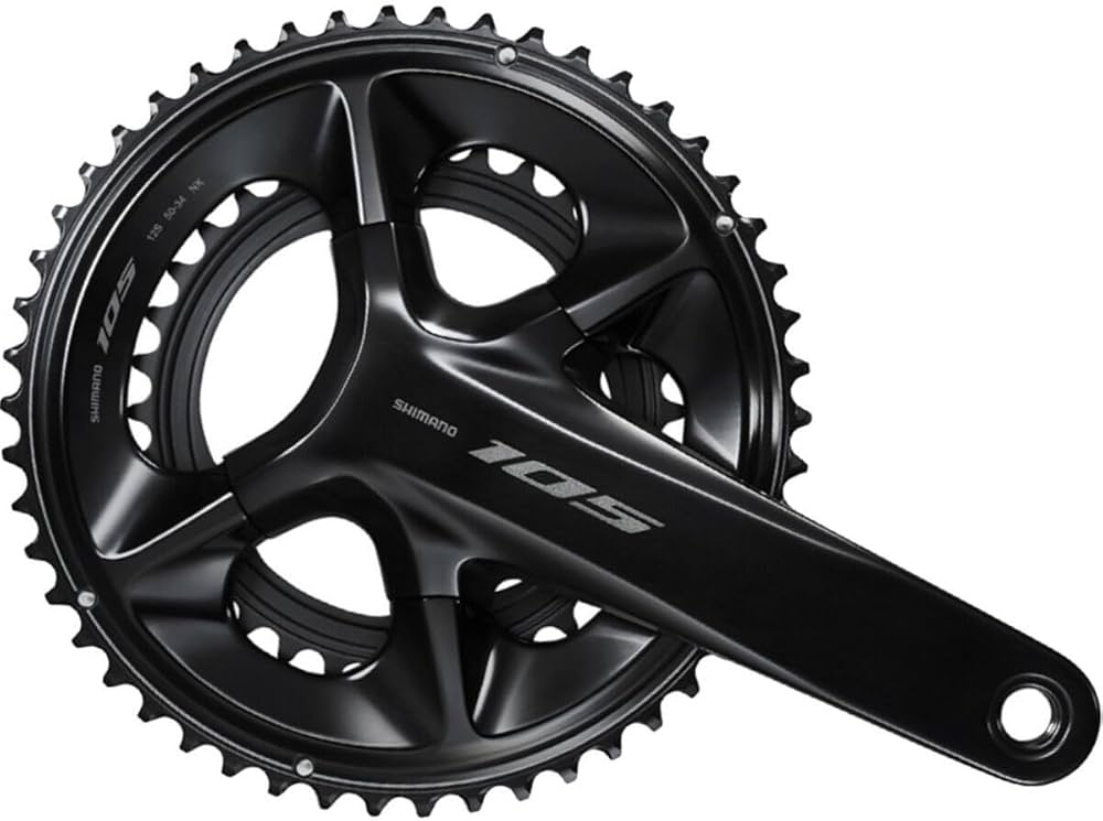 Amazon.com : SHIMANO 105 FC-R7100 Crankset - 175mm, 12-Speed, 52