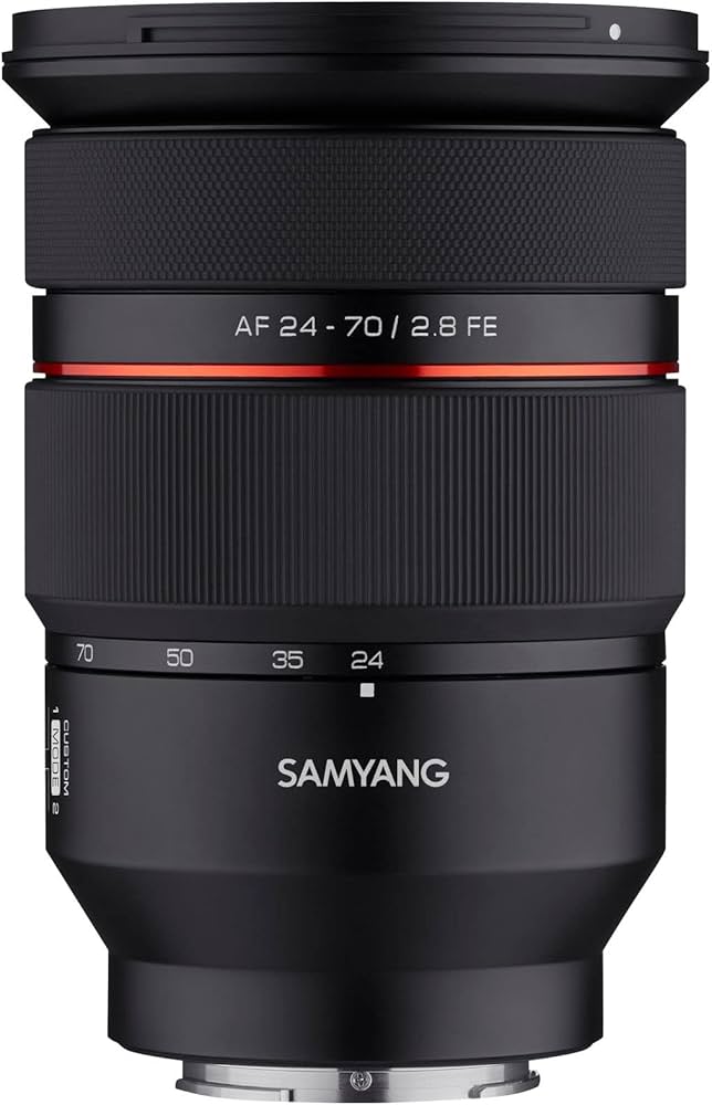 Amazon | SAMYANG 標準ズームレンズ AF 24-70mm F2.8 FE ソニーαE用