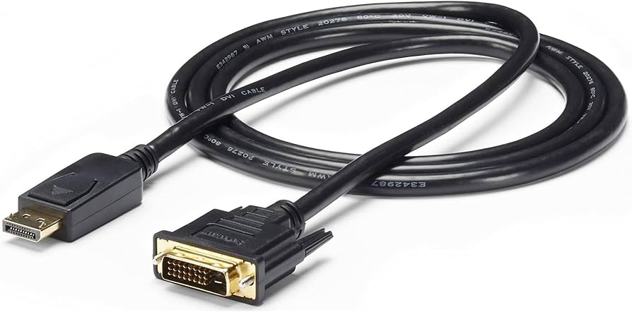 Amazon | StarTech.com DisplayPort - DVI変換ケーブル 1.8m