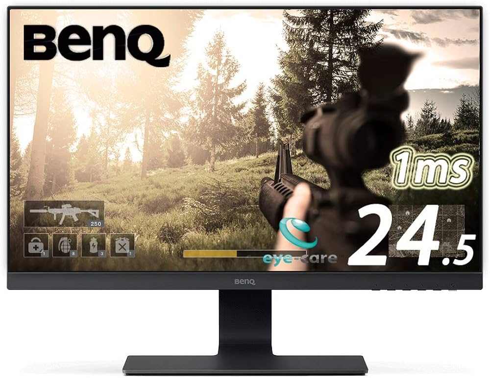 Amazon.co.jp: BenQ 24.5型ゲーミングモニター GL2580HM-S 24.5インチ