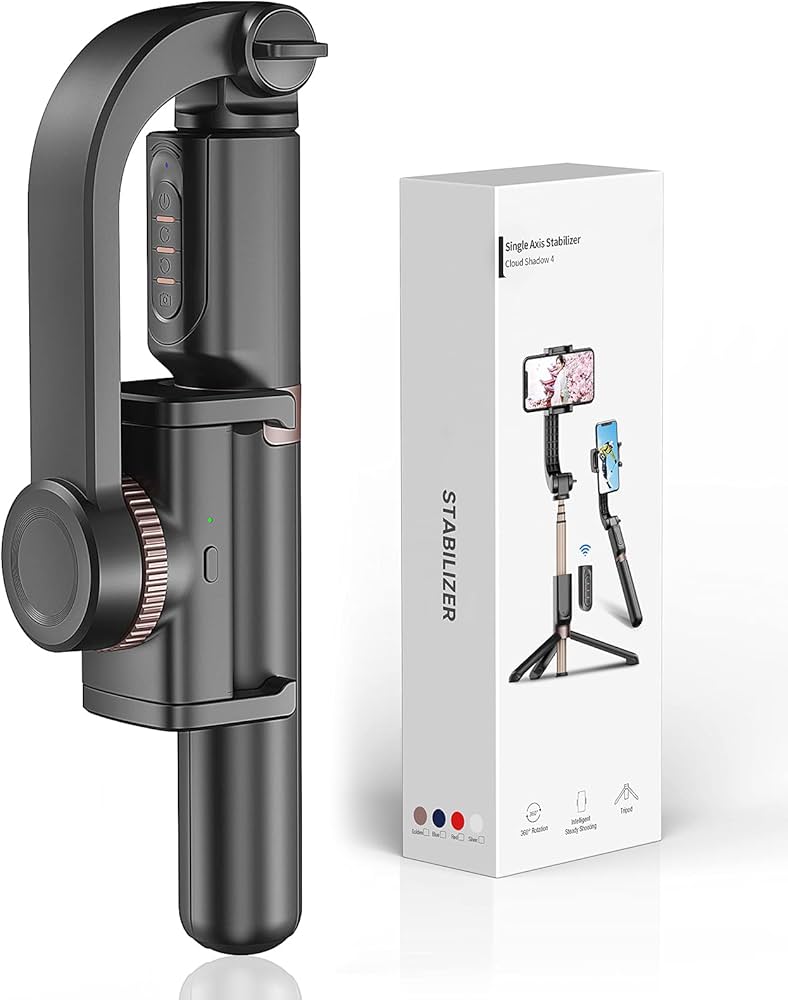 Amazon.co.jp: Zeshbit スマホジンバル スタビライザー 片手持ち 単軸