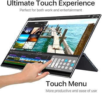 Amazon.co.jp: モバイルモニター モバイルディスプレイ cocopar 4K