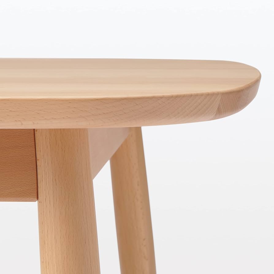 Amazon.co.jp: MUJI 無印良品 ブナ材テーブル 幅180×奥行85×高さ72cm