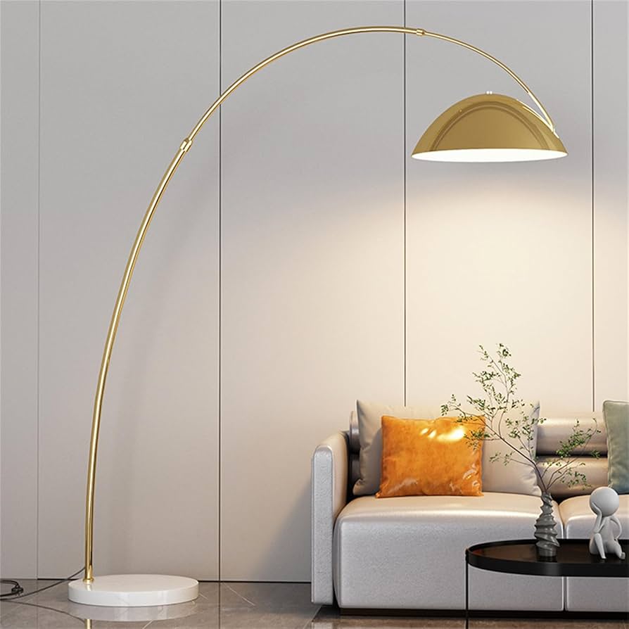 Amazon.co.jp : モダンゴールド 70インチ アークフロアランプ 吊り下げ