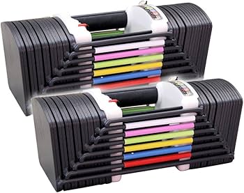 Amazon | 可変式パワーダンベルセット 90ポンド(約41kg）×2 両腕分