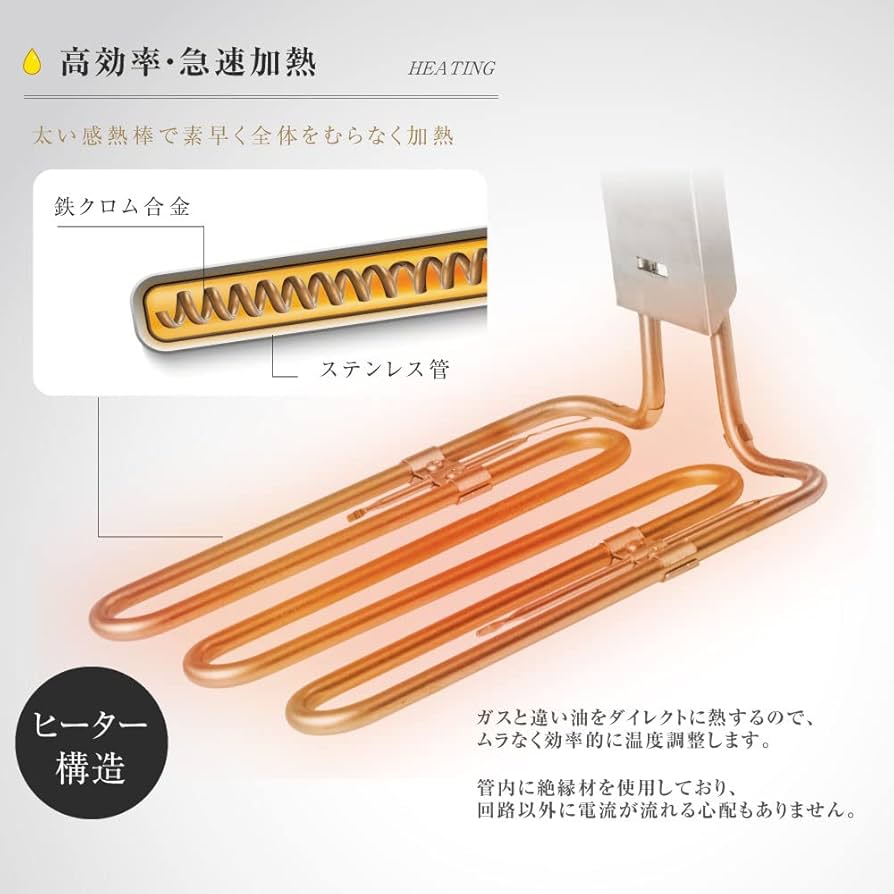 Amazon.co.jp: 【吉道通販 】電気フライヤー 業務用 二槽式 6L