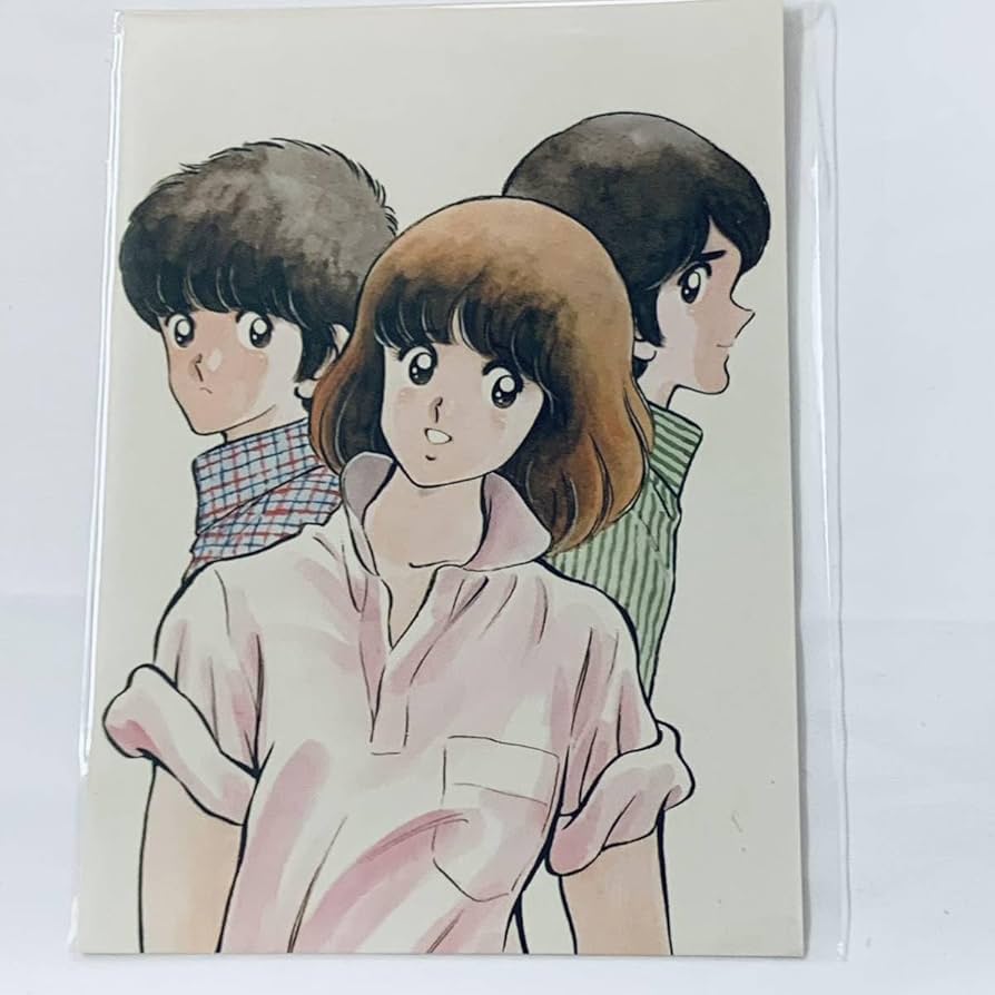 Amazon.co.jp: 超レア あだち充 タッチ ポストカード 浅倉南 上杉達也